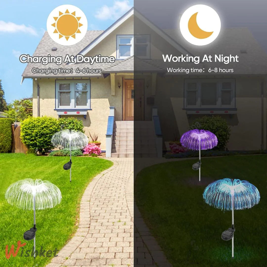 CHANGING SOLAR WATERPROOF FLOWER LIGHTS (MULTI PACKS)