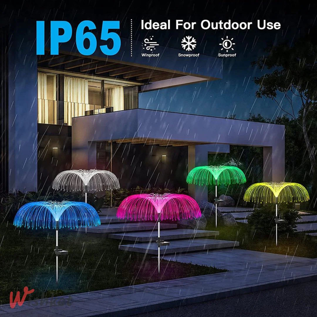 CHANGING SOLAR WATERPROOF FLOWER LIGHTS (MULTI PACKS)