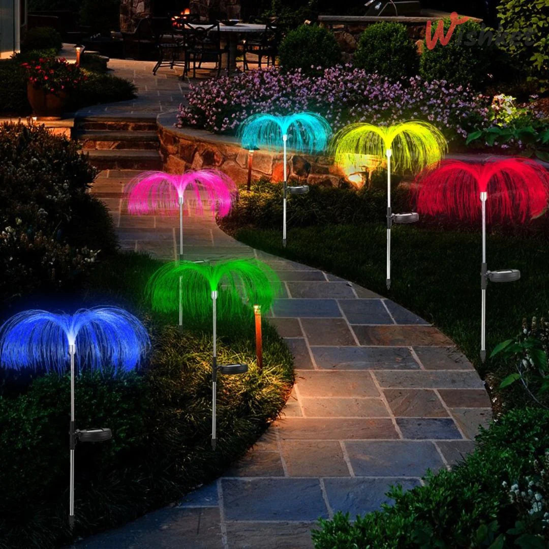 CHANGING SOLAR WATERPROOF FLOWER LIGHTS (MULTI PACKS)