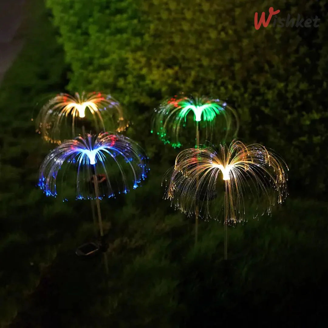 CHANGING SOLAR WATERPROOF FLOWER LIGHTS (MULTI PACKS)