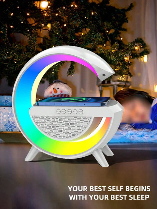 BIG G LED WIRELESS CHARGING WITH SPEAKER