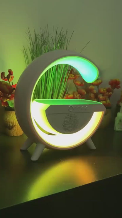 BIG G LED WIRELESS CHARGING WITH SPEAKER