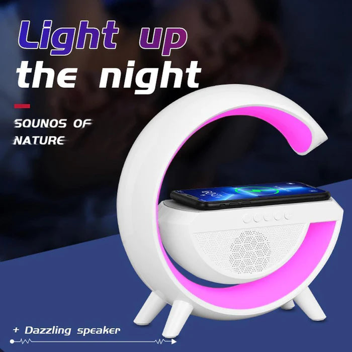 BIG G LED WIRELESS CHARGING WITH SPEAKER