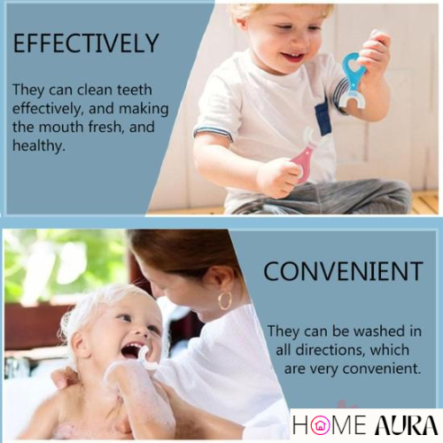 HOME AURA® 360° U Shaped Toothbrush (Buy 1 Get 1 Free)