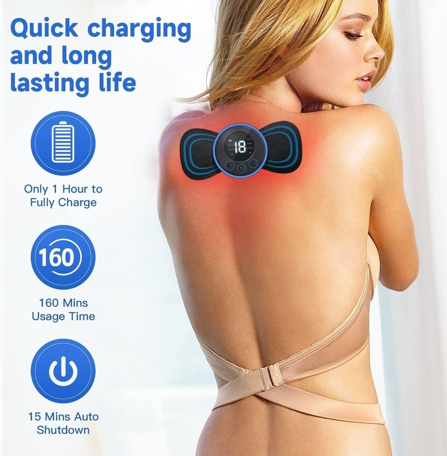 HOME AURA® ElectroFlex Massager